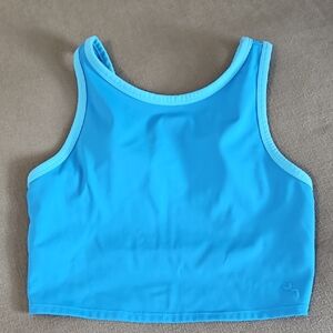 JoyLab Vibrant Blue Athletic Crop Top